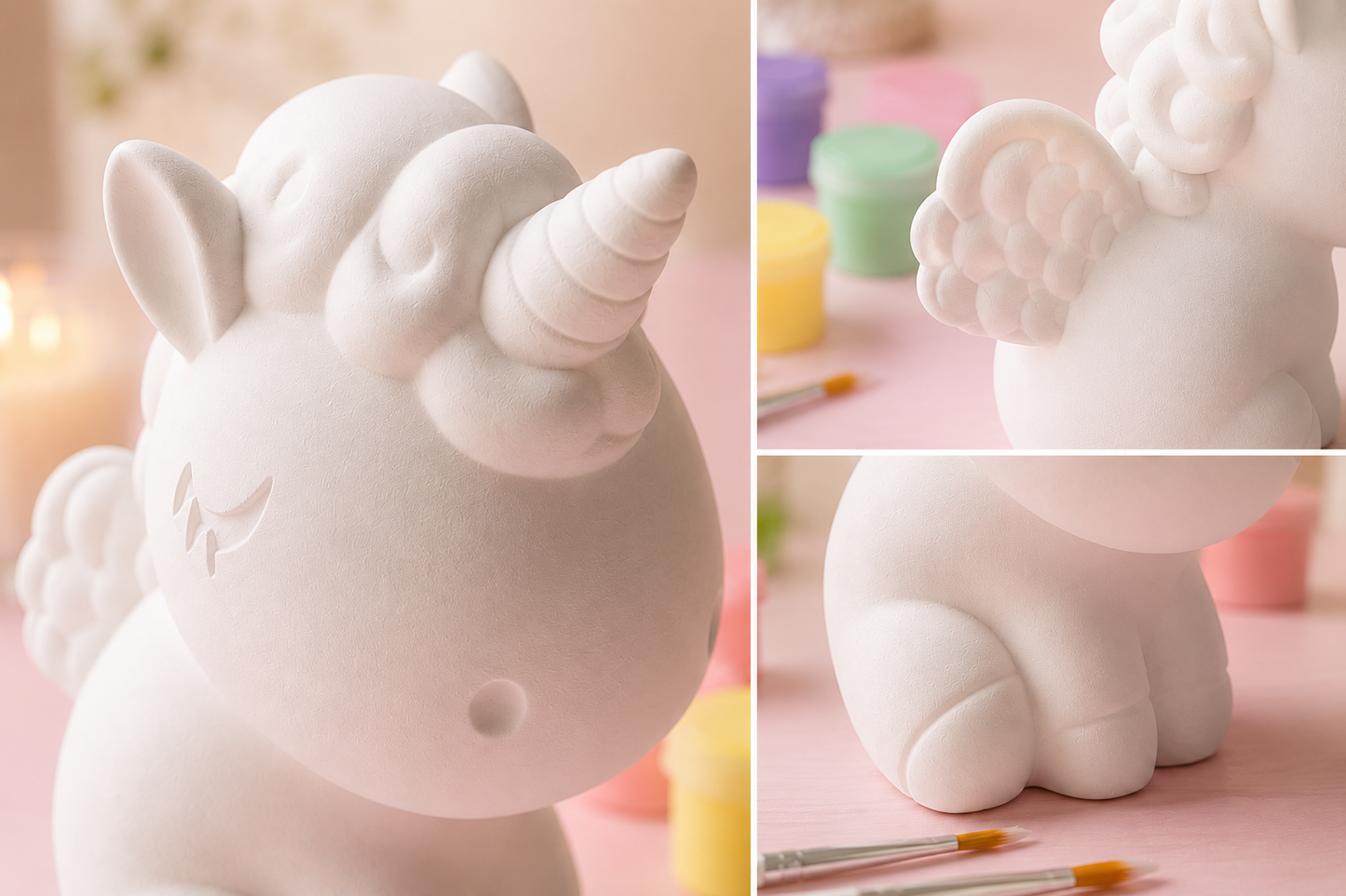DIY Einhorn Figur zum Bemalen – Kreative Handmade Deko für Kinder