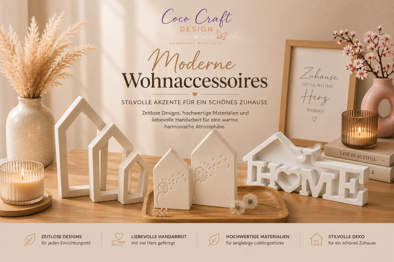 Moderne Wohnaccessoires