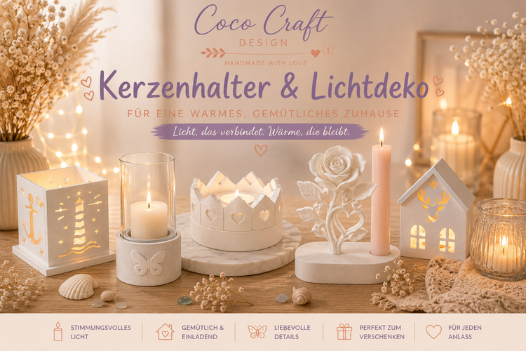 Kerzenhalter & Lichtdeko