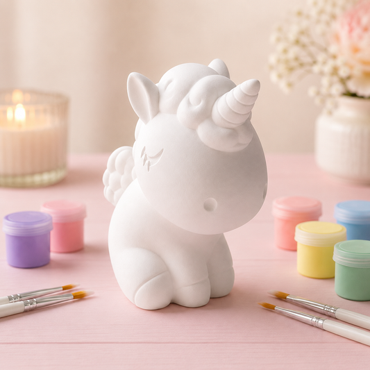 DIY Einhorn Figur zum Bemalen – Kreative Handmade Deko für Kinder